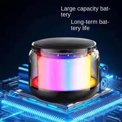 Mini Portable Bluetooth Speaker Wireless LED